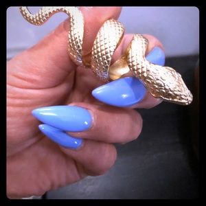 Large Statement snake ring